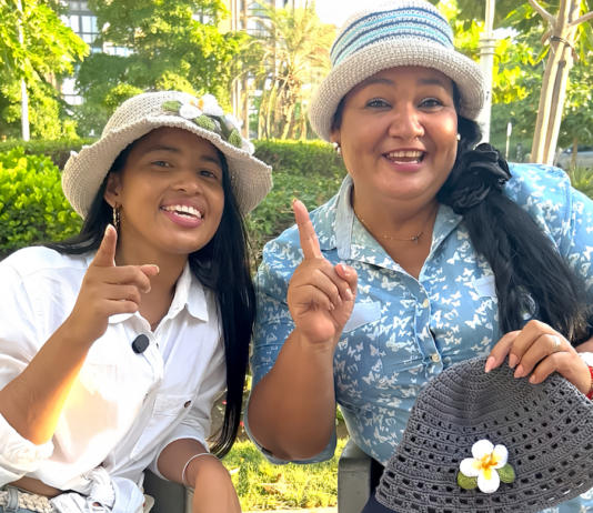 Aylin y Mónica: Las tejedoras que llevan el arte barranquillero a Colombiamoda
