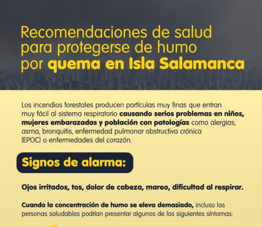Humo de Isla Salamanca pone en riesgo la salud de los barranquilleros: Estas son las pautas de prevención Humo de Isla Salamanca pone en riesgo la salud de los barranquilleros: Estas son las pautas de prevención