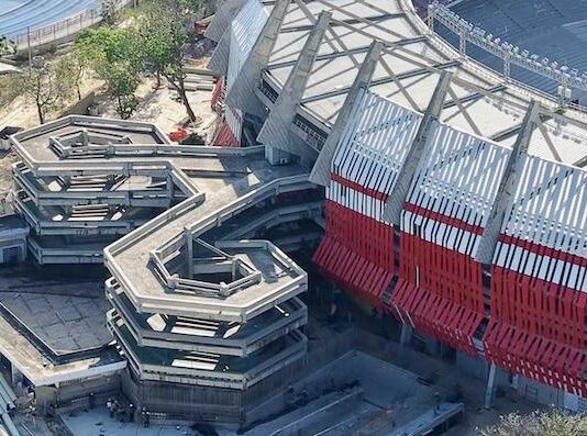 «Rojiblanca y computarizada»: así brillará la deslumbrante nueva fachada del estadio Metropolitano