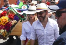 Cierre de lujo en Medellín: Federico Gutiérrez recibió al Gobierno nacional en el histórico Desfile de Silleteros