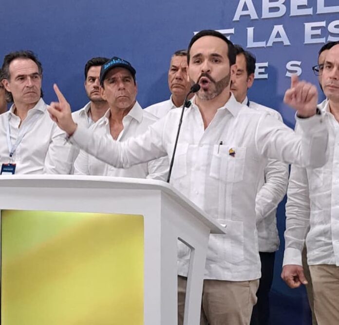 El presidente electo, Abelardo De La Espriella