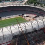 Llegó la pantalla 360 al Metropolitano! Una de las pocas en América Latina. Llegó la pantalla 360 al Metropolitano! Una de las pocas en América Latina.