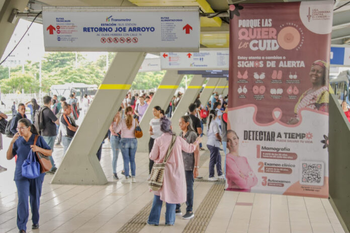 Transmetro realizará jornadas gratuitas de detección de cáncer de mama en Joe Arroyo y Portal de Soledad