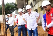 Avanzan las obras en la sede Centro de Uniatlántico: construyen edificio de posgrados de 9 pisos