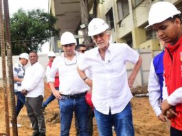 Avanzan las obras en la sede Centro de Uniatlántico: construyen edificio de posgrados de 9 pisos